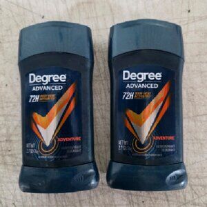 Degree Men Advanced Protection Antiperspirant Deodorant, Adventure,2.7 oz, 2 pcs